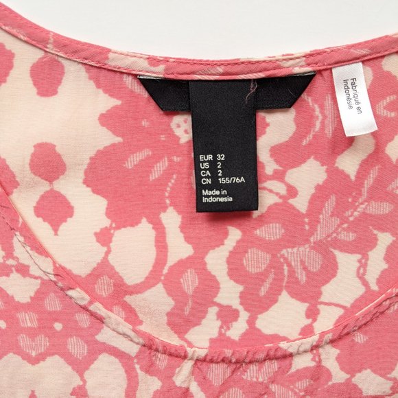 H&M top size 2 - Picture 3 of 4